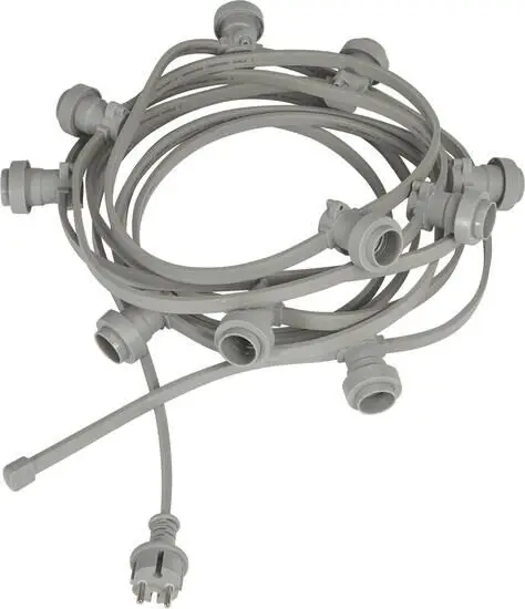 PR Home - Bright light string - 10 Grå 7m