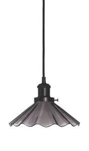 PR Home - August pendant - Sort scallop 25 cm