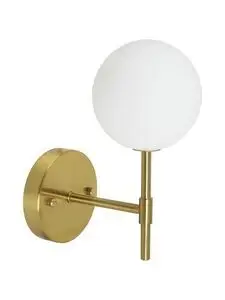 PR Home - Sigma S væglampe - Gold Opal, 25 cm