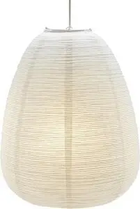 PR Home - Maki Rispapirslampeskærm - Hvid 43 cm