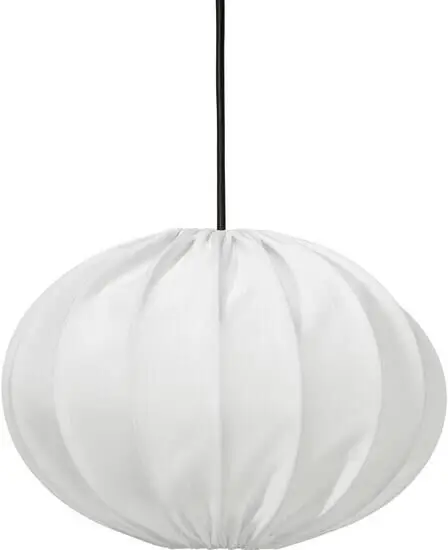 PR Home - Hilma Pendant OUTDOOR shade - Hvid 50 cm, incl. Ledning