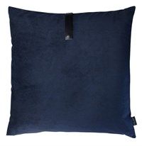 Louise Smærup - Pude - Blå Velour (65x65cm)