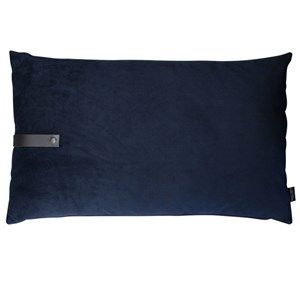 Image of Louise Smærup - Pude - Blå Velour (80x50cm)