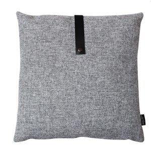 Image of Louise Smærup - Pude - Mono, Grå (65x65cm)