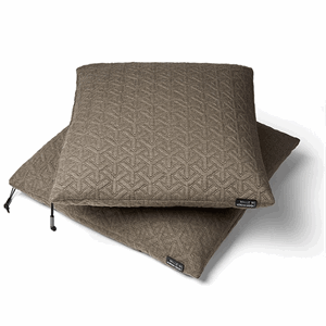 Image of MiLLE W NORDISK DESIGN - Pude i mocca (45x45cm.)