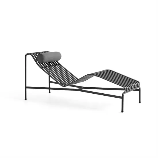 Hay nakkepude - Palissade Chaise Longue Nakkepude til solseng - Anthracite