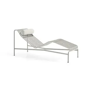 Hay nakkepude - Palissade Chaise Longue Nakkepude til solseng - lysegrå / Sky Grey