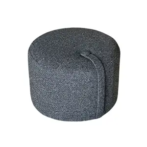 We Do Wood - Puf - Medium - Denim - 58x58 cm - Højde 33 cm