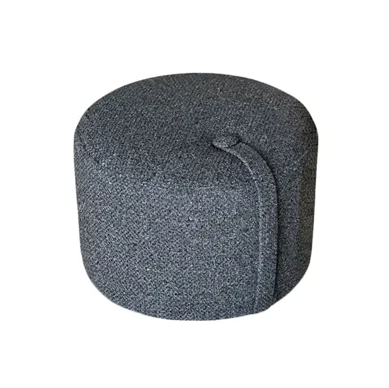 We Do Wood - Puf - Small - Denim - 46x 46 cm Højde 33 cm