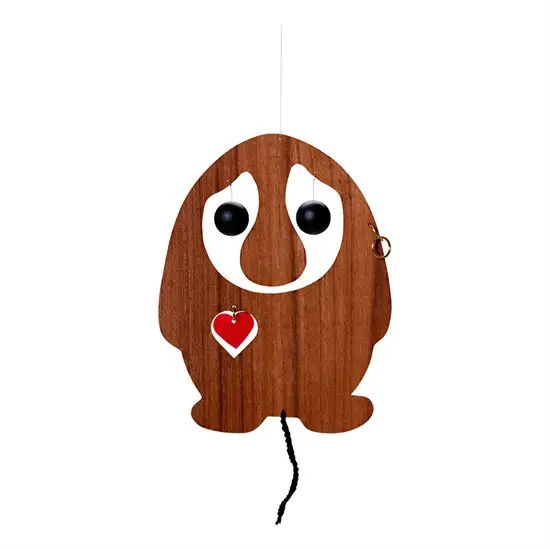 Flensted hanging art - Pustetrold mobile - Træ