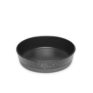 Image of RAW - Suppe tallerken - Sort spotted