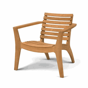 Image of Trip Trap - Regatta Lounge Chair, Teak
