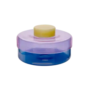 REMEMBER - Glasbeholder Milou - Rose/Blue