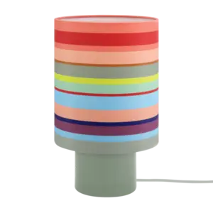 REMEMBER - Keramisk Bordlampe - Aurora Stripes