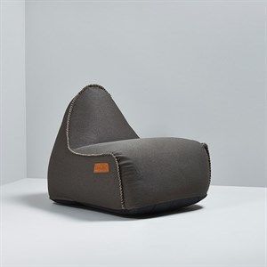 Image of SACKit Sækkestol - RETROit canvas - mørk brun