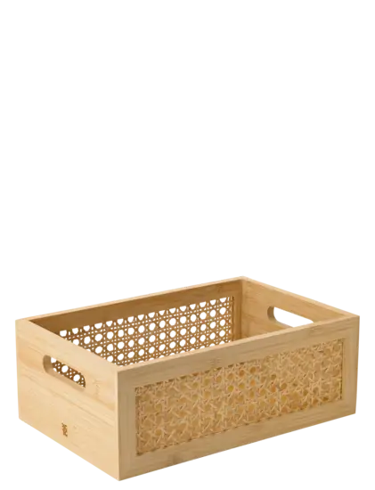 RIG-TIG - BAMBOO BOX opbevaringskasse W 20 cm bamboo