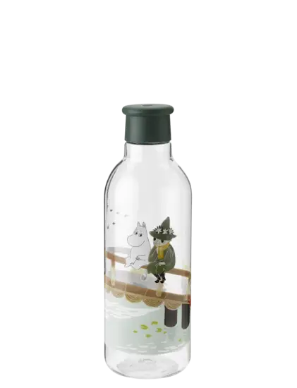 RIG-TIG x Moomin drikkeflaske 0.75 l. Moomin dark green