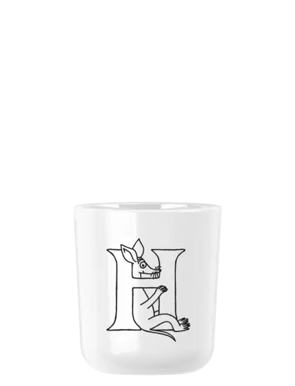 RIG-TIG - Moomin ABC kop - H 0.2 l. Moomin white