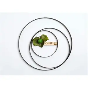 Nordic By Hand - Metal ring i rust til snoren - diameter 40 cm