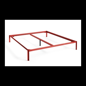 HAY - Connect Bed - Sengeramme - Rød - 200 cm x 180 cm