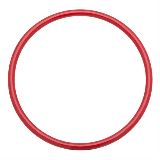 LULU Copenhagen - Armbånd - Color Bangle - Rød / Red - Ø 6,5 cm