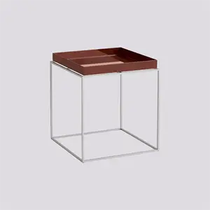 Hay - Bord - Tray Table Medium Square - 40x40 cm - Rubin Red