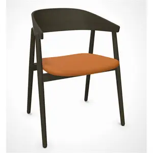 Andersen furniture - AC2 Armstol - Eg Røget Olie, Læder Cognac