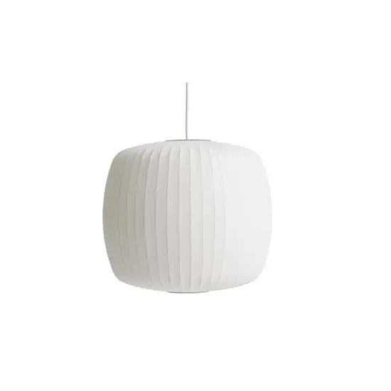 HAY - NELSON Roll Bubble Pendant - Medium - Off white