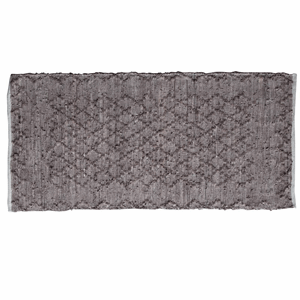Image of Au Maison - Rug Leonora - Rose/Nature/leather 60x90