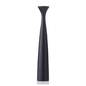 Image of Applicata - lysestage Blossom (Rose 29 cm høj) - black
