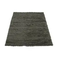 Massimo - tæppe - 140 x 200 cm, Rya charcoal