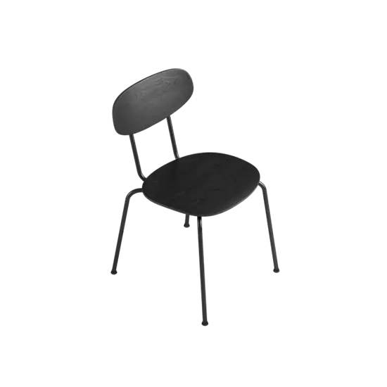 Ekta Living - Spisebordsstol - Scala - Sort