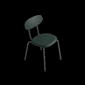 By Wirth - Scala Chair - Deep Forest Green, Læder - Racing green