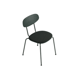 By Wirth - Scala Chair - Deep Forest Green, Tekstil - Deep Forest Green