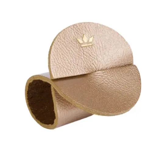 DutchDeluxes - Napkin Ring - Set of 4 - Pearly Rose læder