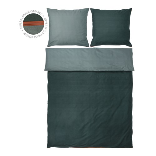 Mette Ditmer - SHADES sengesæt (140 x 200 cm) - Pine Green