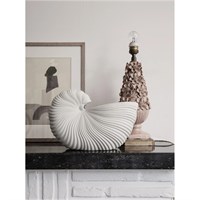 Ferm Living - Konkylie vase - Råhvid 