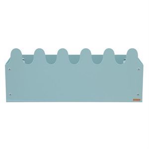 Image of Roommate Sinus kurv- og knagerække i pastel blå-grøn