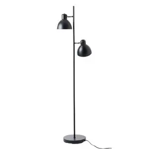 Dyberg Larsen - Skagen 2 gulvlampe  - Mat sort, Ø: 16 cm x H: 160 cm