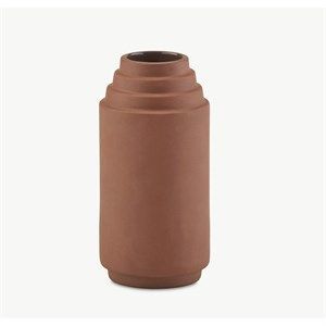 Image of Skagerak (Trip Trap) - Vase Edge 16 cm - Terracotta