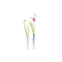 by Holmer - Slim Vase rustfri stål - Højde 14 cm