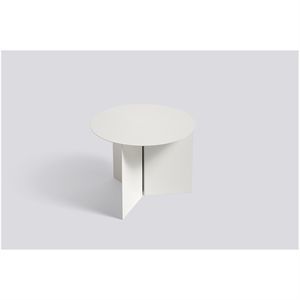 Image of Hay - slit table round - hvid