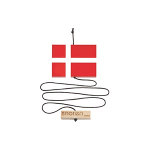 Nordic By Hand - Snoren med flag og velkommen klods