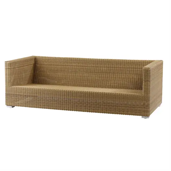 Cane-line - Chester 3 pers. lounge sofa - Natur 