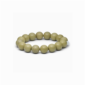 Soï - Chunky Grøn Alashan - Agat Krystal armbånd - Grounding - 12 mm