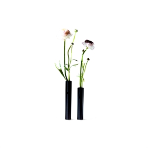 Hove Home - Slim Vase - Sort - Højde 17 cm
