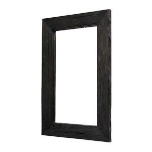 Image of Muubs - spejl i sort teak (H60 cm, B90 cm)