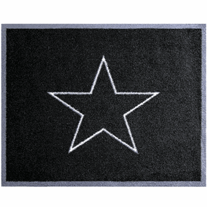 Image of Skriver Collection dørmåtte EcoMat - Star str. 65 x 75 cm