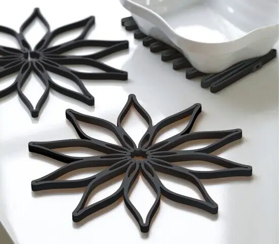 Steel Function - MAGIC TRIVET SORT SILIKONE 3-PAK.