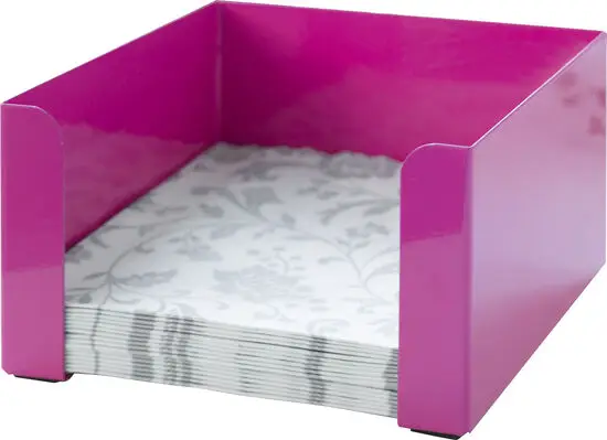 Steel Function - SERVIETHOLDER PINK 17X17X8,5 CM